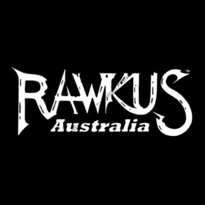 1991 Original Rawkus White on Black Design